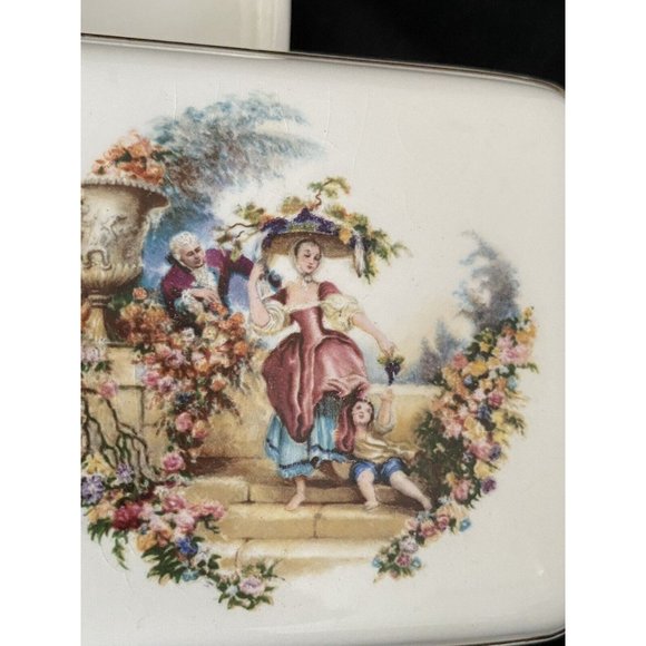 Vintage Lord Nelson Pottery Trinket Box Made in England - Picture 4 of 8